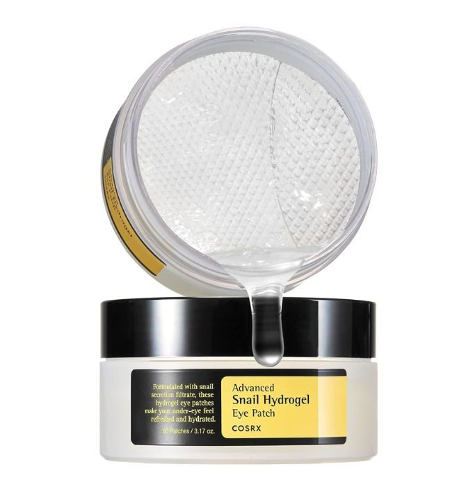 COSRX Advanced Snail Hydrogel Eye Patch - Patches ματιών με σαλιγκάρι για φωτεινό βλέμμα, 60τεμ
