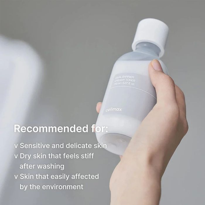 Celimax Dual Barrier Creamy Toner – Ενυδατικό Τονερ με Ceramides & Πανθενόλη, 150ml