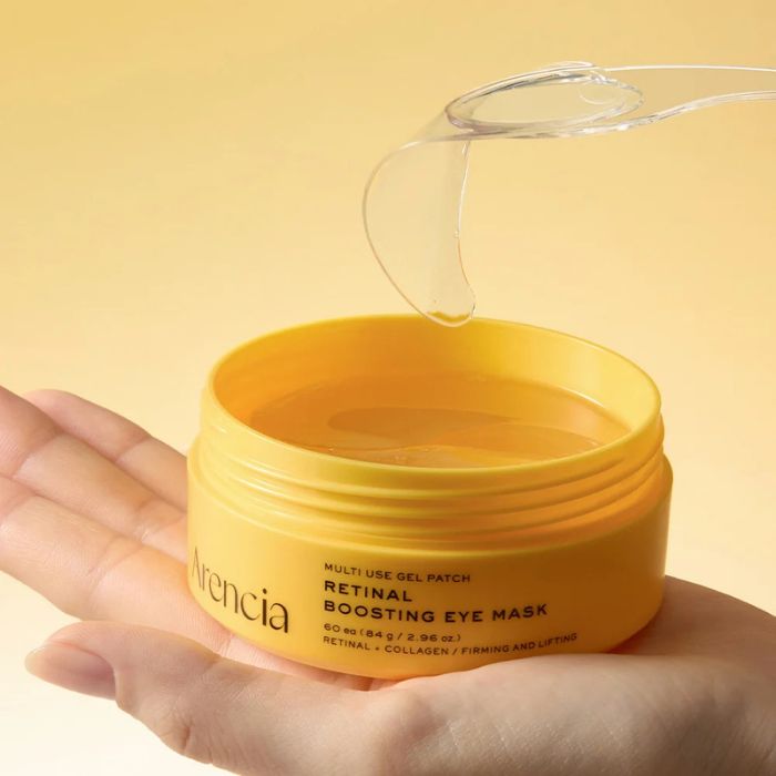 Arencia Retinal Boosting Eye Mask – Eye patches με Ρετινάλη & 5 Πεπτίδια, 60τεμ.
