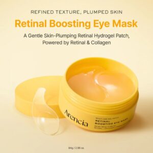 Arencia Retinal Boosting Eye Mask – Eye patches με Ρετινάλη & 5 Πεπτίδια, 60τεμ.