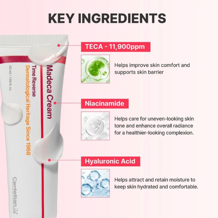 Centellian24 Madeca Cream Time Reverse – Αντιγηραντική κρέμα ολικής επανόρθωσης, 15ml