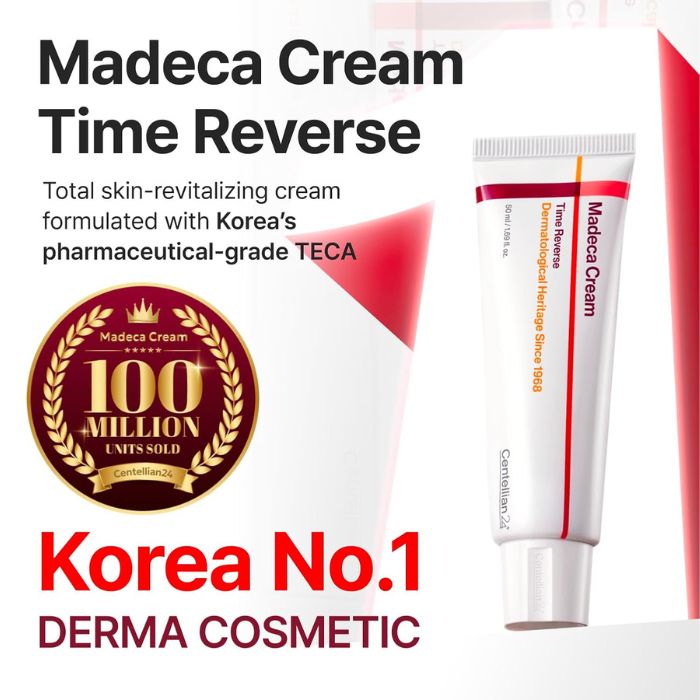 Centellian24 Madeca Cream Time Reverse – Αντιγηραντική κρέμα ολικής επανόρθωσης, 15ml
