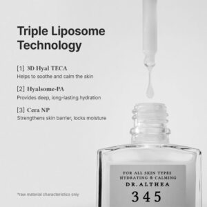 Dr. Althea 345 Relief Serum – Καταπραϋντικός ορός προσώπου με PDRN, Νιασιναμίδη & Ceramides, 30ml