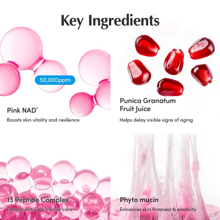 Eqqualberry NAD+ Peptide Boosting Cream – Αντιγηραντική κρέμα σύσφιξης για ελαστικότητα & lifting, 50ml