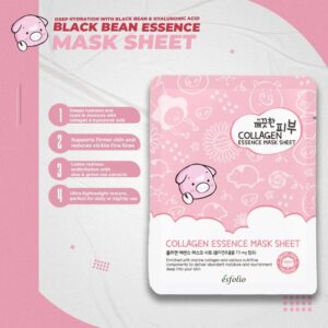 Esfolio Pure Skin Collagen Essence Mask Sheet – Μάσκα σύσφιξης με κολλαγόνο, 25ml